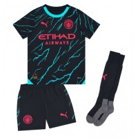Manchester City Mateo Kovacic #8 Tretí Detský futbalový dres 2023-24 Krátky Rukáv (+ trenírky)